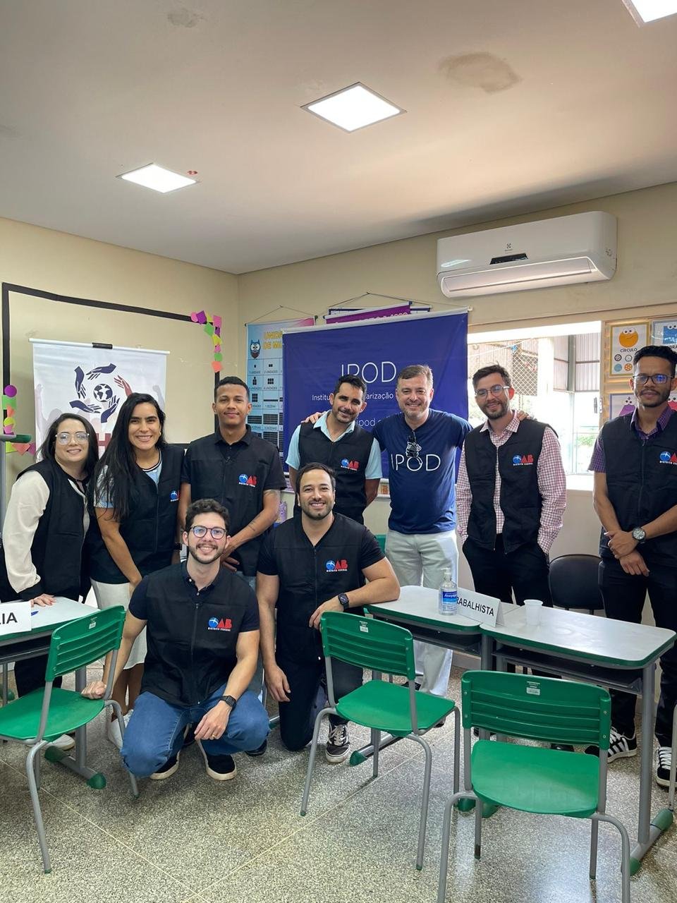 SENAR, JHS e IPODjuntos em mais uma ação comunitária VOCÊ TEM DIREITO de orientação jurídica à comunidade rural de Brazlândia/DF, no dia 23/11/2024 na Escola Classe Chapadinha.
